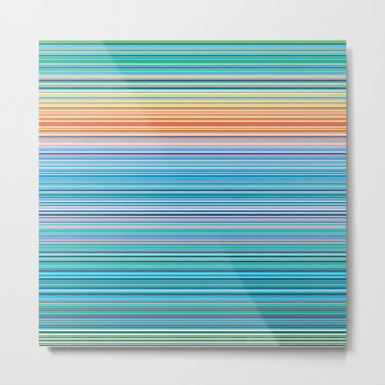 STRIPES19 Metal Print