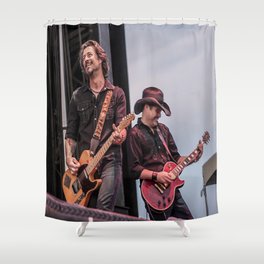 Roger Clyne and the Peacemakers shower curtain Shower Curtain