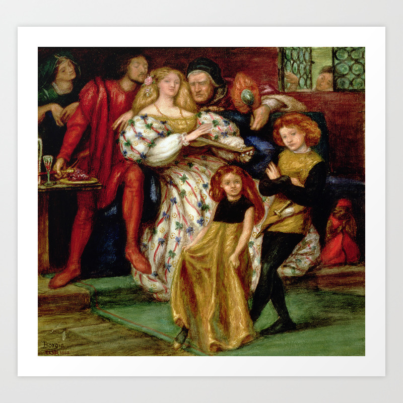 The Royal Court Art Print By Viktoriusart Society6