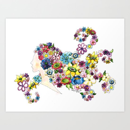 High Fashion 2 Art Print