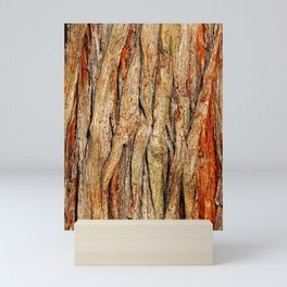 Tree bark texture | Abstract nature background Mini Art Print