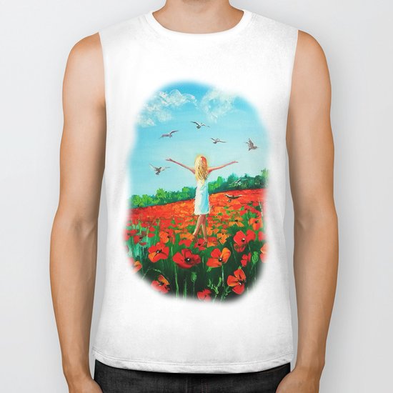 Flying soul Biker Tank