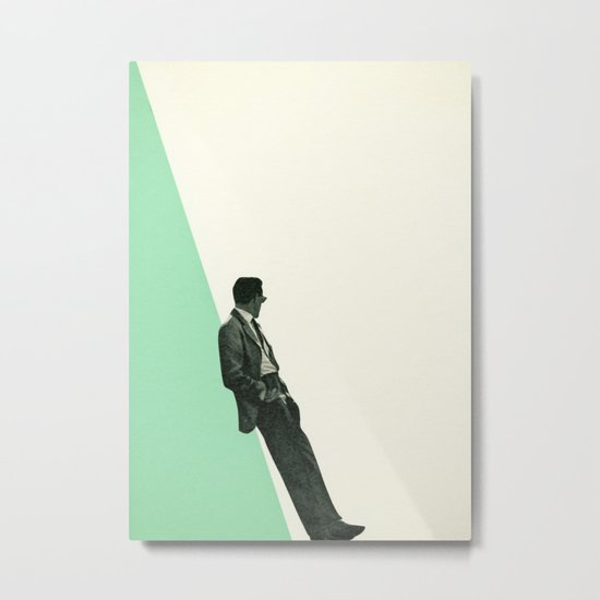 Cool As A Cucumber Metal Print