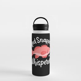 Red Snapper Whisperer Water Bottle