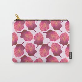 Canna Tropicanna Leaves in Pink Carry-All Pouch