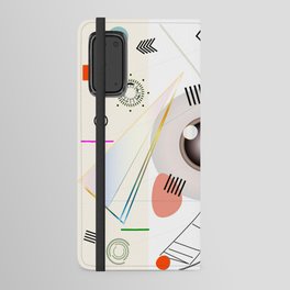 Abstract Geometric Composition Android Wallet Case