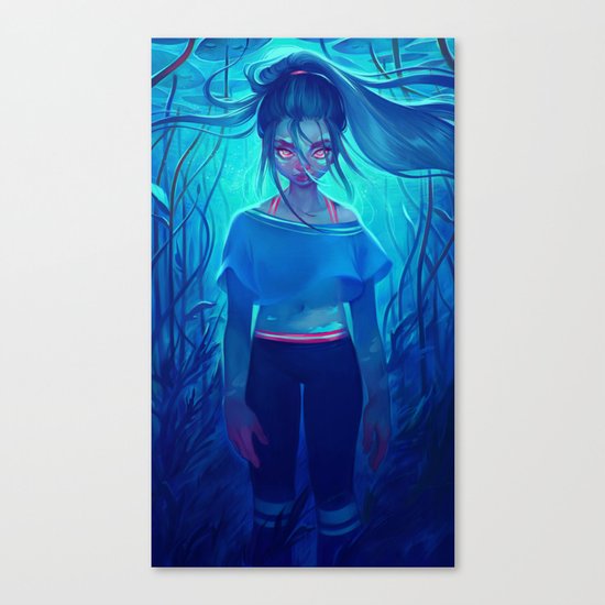 immersed Canvas Print