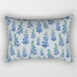Blue Bonnets Rectangular Pillow