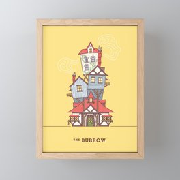 The Burrow Framed Mini Art Print
