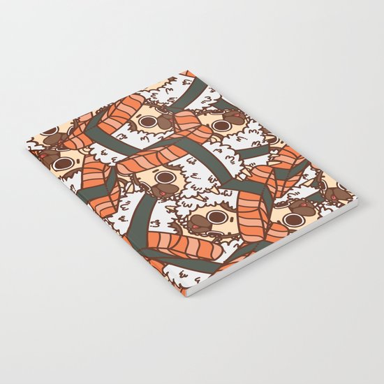 Puglie Salmon Sushi Notebook