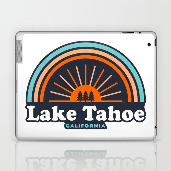 Lake Tahoe California Rainbow Laptop & iPad Skin