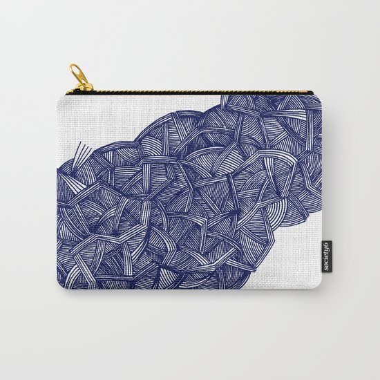 - blue lines - Carry-All Pouch