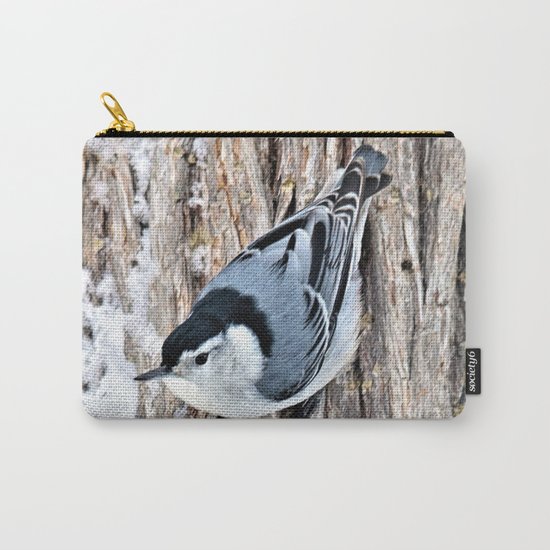 White-breasted Nuthatch Carry-All Pouch