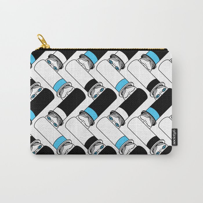 Zig Zag Carry-All Pouch