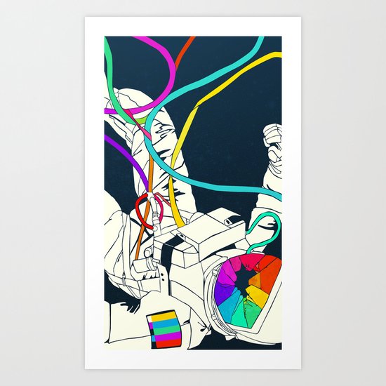 Adrift Art Print