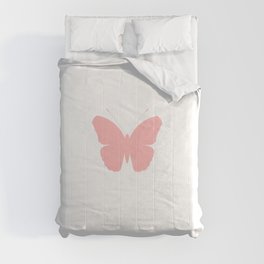 Pink Butterfly Design Comforter
