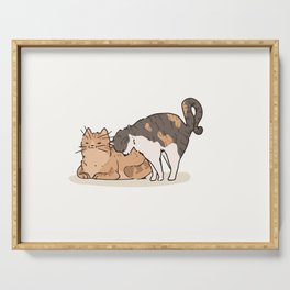 Cuddly Cats Serving Tray