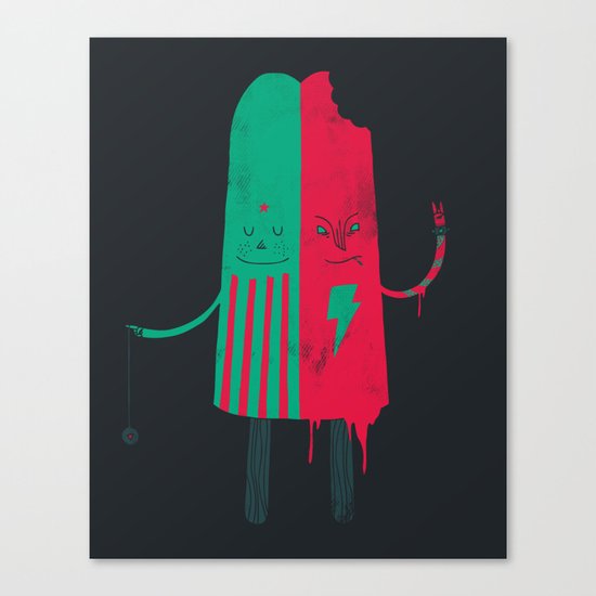 Non-Identical Twins Canvas Print