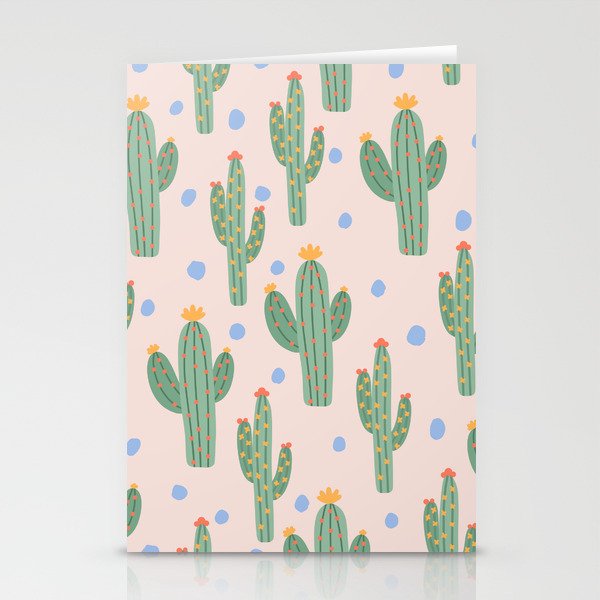 Happy Cactus Stationery Cards