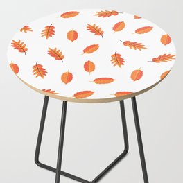 Thanksgiving Autumn Leaf  Side Table