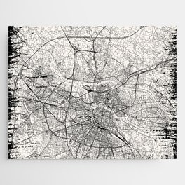 Wroclaw, Poland - Vintage city Map - Wroclove Jigsaw Puzzle