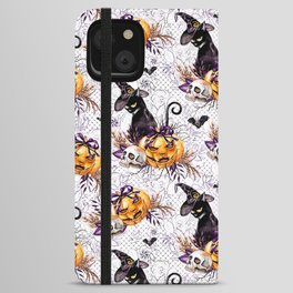 Halloween Witch #4 iPhone Wallet Case