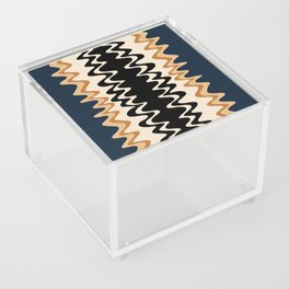 Wavy Stripes Abstract V Acrylic Box