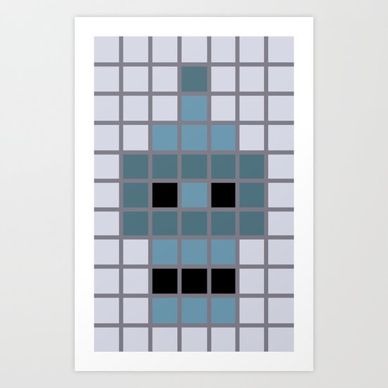 Bender Was Here Art Print