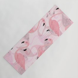 Flamingo Pattern Yoga Mat