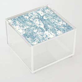 margherita menagerie peacock Acrylic Box