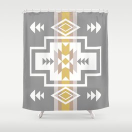 Aztec Stripes Shower Curtain