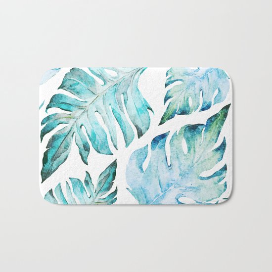 love tropical Bath Mat