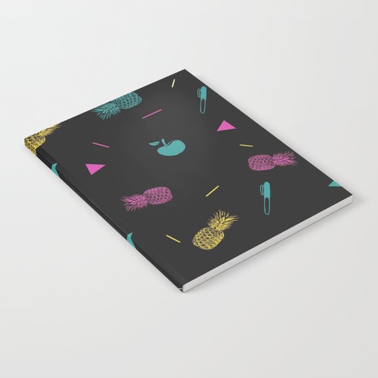 Pen Pineapple Apple Pen Notebook