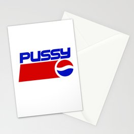 PuSSY Classic T-Shirt Stationery Cards