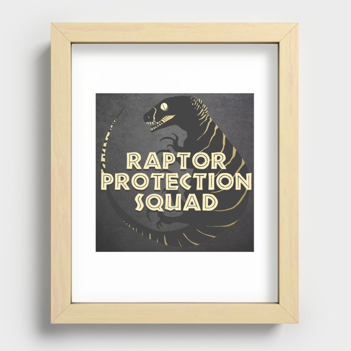RPS (Raptor Protection Squad) - ECHO Recessed Framed Print