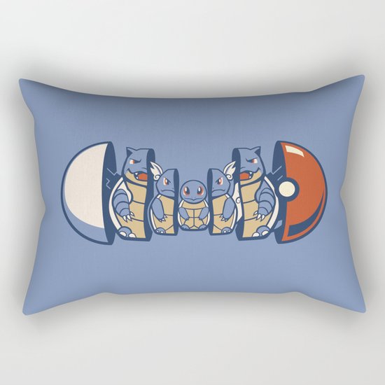 Poketryoshka - Water Type Rectangular Pillow