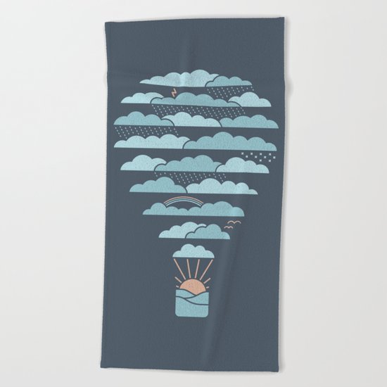 Weather Balloon Beach Towel