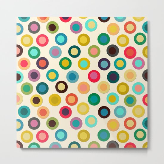ivory pop spot Metal Print