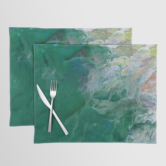 Abstract -- Where the Land and Ocean Meet Placemat