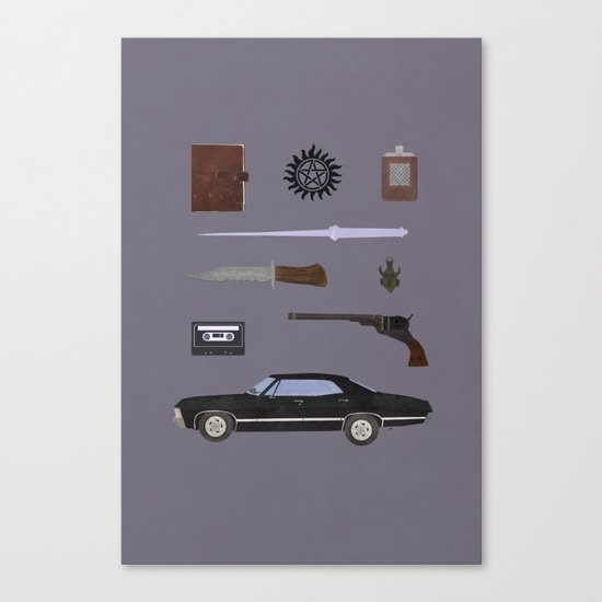 Supernatural v2 Canvas Print