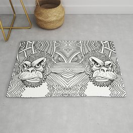 Rise of the Dawn of the Planet of the Psychedelic Apes by The Rural drawer Rug