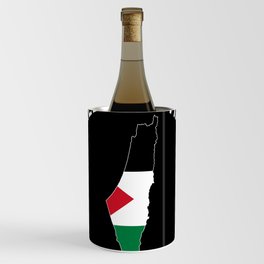 Free Palestine Vintage Wine Chiller