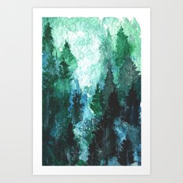 NorCal Forest Art Print