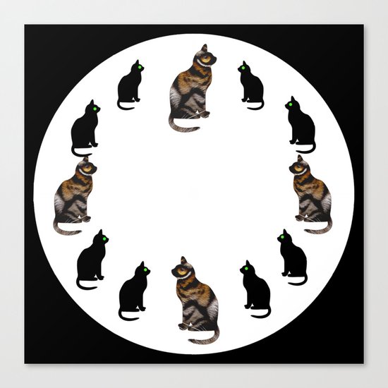 CAT TIME Canvas Print
