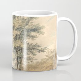 Landscape with Trees and Figures (1796) by J.M.W. Turner Coffee Mug