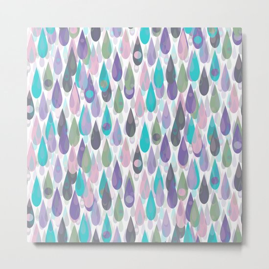 Let it Rain IV Metal Print