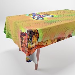 Bicycle Race Tablecloth