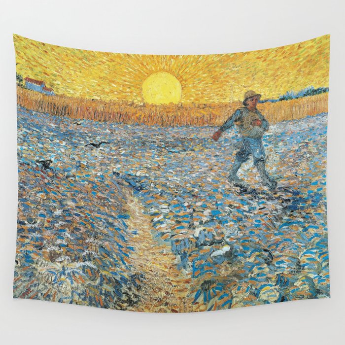 Van gogh tapestry on sale