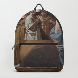  betrothal of the virgin - Goya Backpack | Christmas, Jesus, Baby, Christianity, Celebration, Holiday, Catholic, Mary, Vector, Birth 