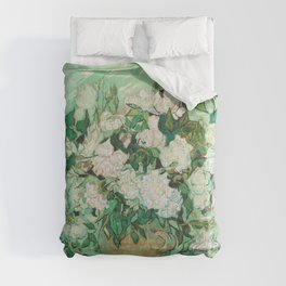 Roses - Still Life, Vincent van Gogh Comforter